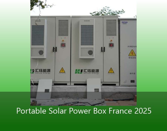 Portable Solar Power Box France 2025